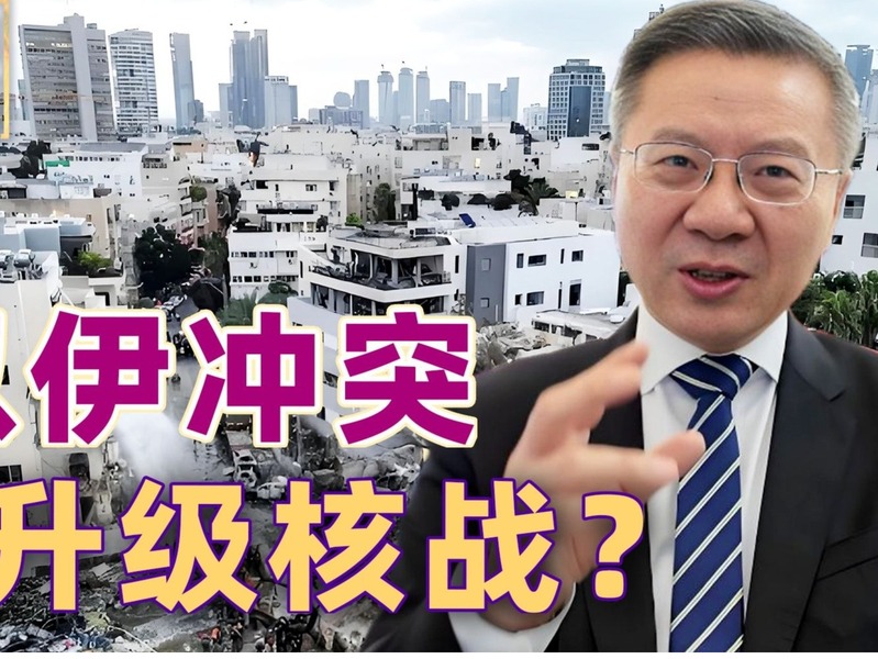 张维为教授在圣彼得堡谈以伊冲突